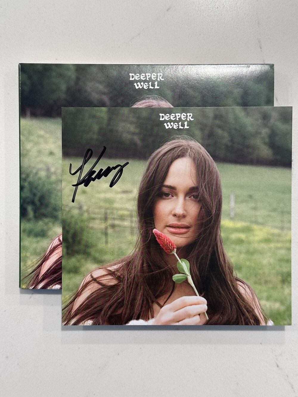 Kacey Musgraves Deeper Well CD SIGNED Autographed Art Card #1